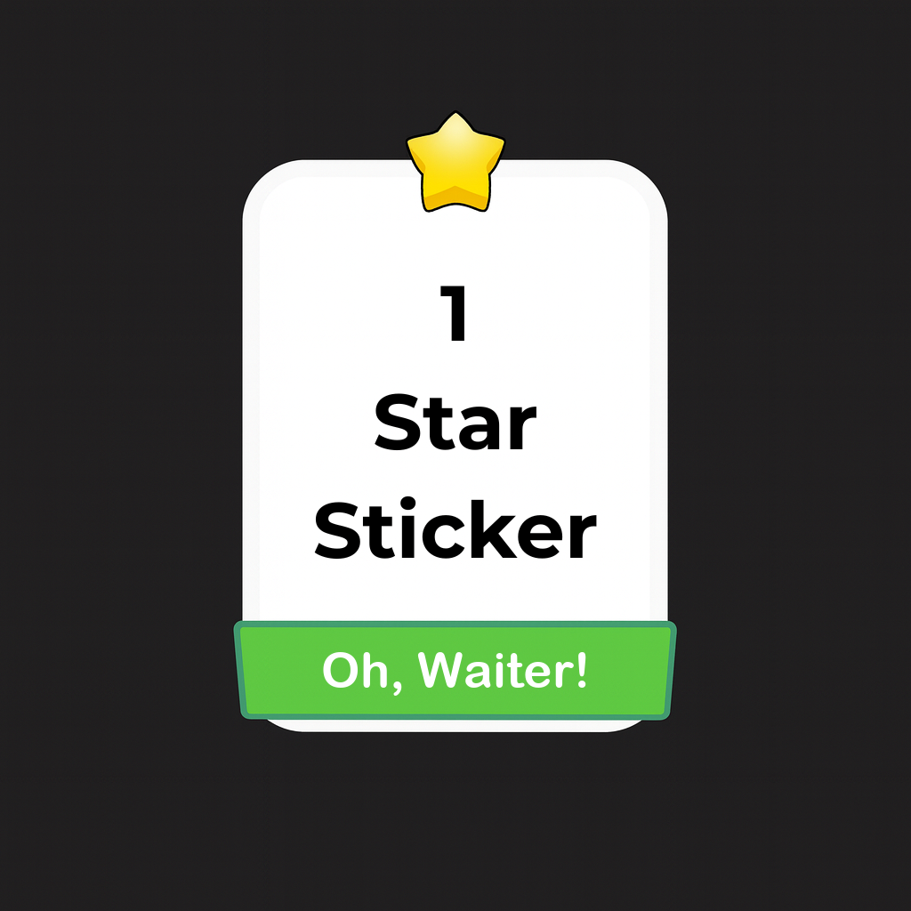 Oh, Waiter!