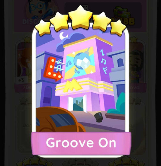 monopoly go stickers making music 5 Star Stickers Groove On Mogul Stickers