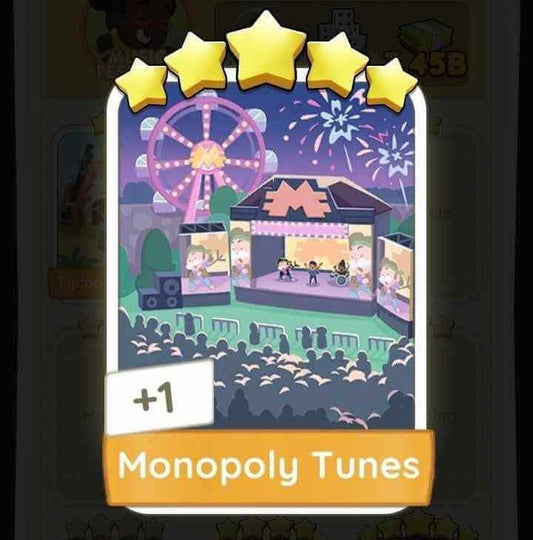 monopoly go stickers making music 5 Star Stickers Monopoly Tunes Mogul Stickers